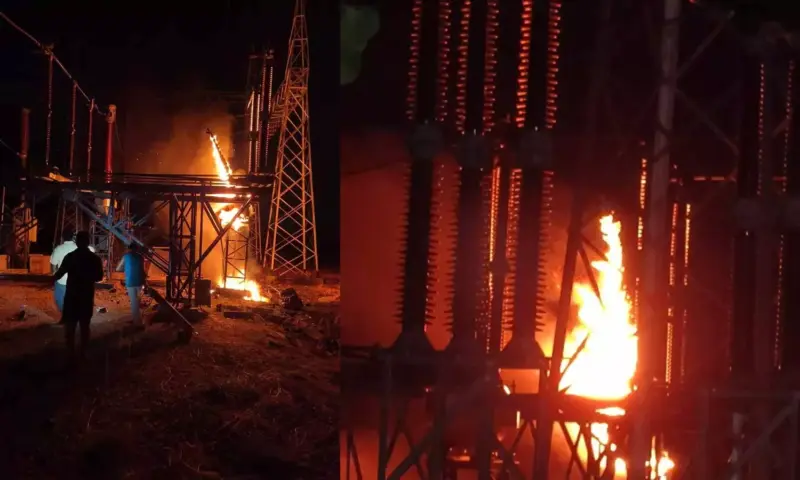 Renigunta: రేణిగుంట 220KV సబ్స్టేషన్లో భారీ అగ్నిప్రమాదం.. తిరుపతి పరిసరాల్లో అంధకారం!