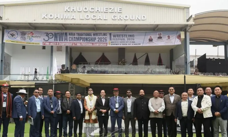 Nagaland: Naga traditional wrestling is a celebration of identity, says CM Neiphiu Rio