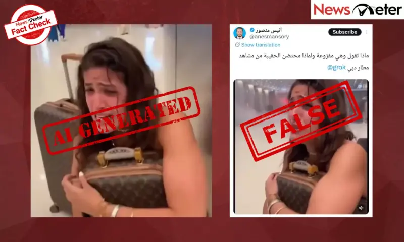 Fact Check: Dubai airport under attack, distressed passenger cries for safety? No, AI visuals go viral