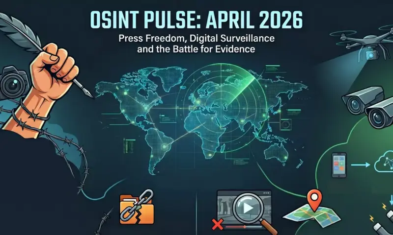 OSINT Pulse: April 2026 I Press freedom, digital surveillance and the battle for evidence