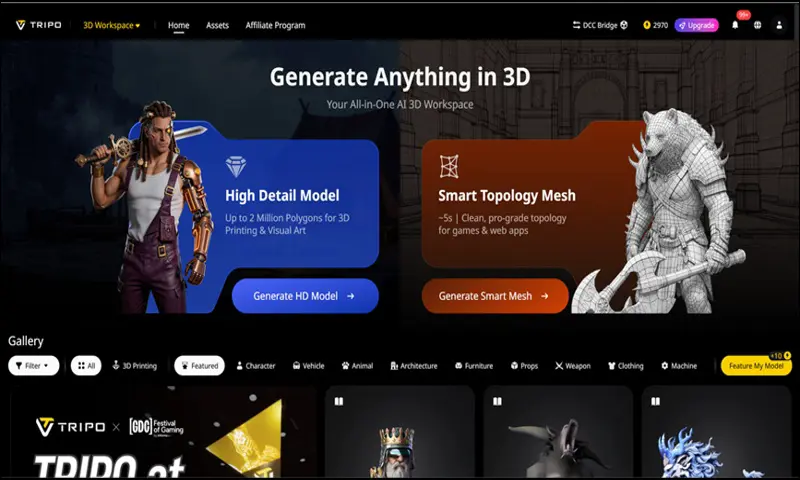 How Tripo Studio Simplifies 3D Modeling with AI