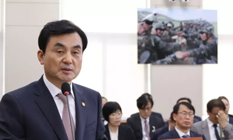 South Korea's defence chief says received no official US request on sending warships to Middle East