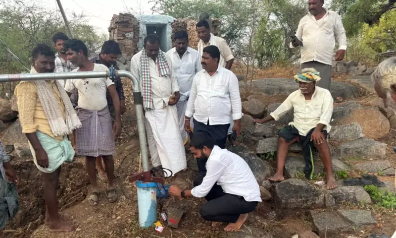 Kurnool: కప్పట్రాళ్లలో తాగునీటి సమస్యకు తాత్కాలిక పరిష్కారం