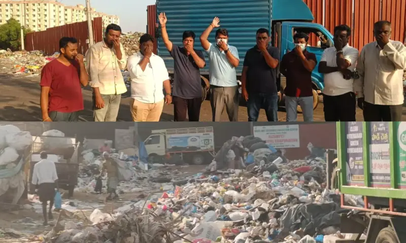 Quthbullapur: నిజాంపేట్లో చెత్త తిప్పలు.. మున్సిపల్ ఆఫీస్లో ధర్నాకు సై!