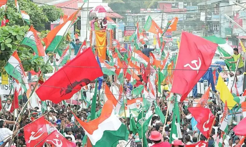 കൊട്ടിക്കലാശത്തിനിടെ സംസ്ഥാനത്തിന്റെ വിവിധയിടങ്ങളില്‍ സംഘര്‍ഷം; ഹരിപ്പാട് എസ് ഐ ഉള്‍പ്പെടെ പത്തോളം പേര്‍ക്ക് പരുക്ക്