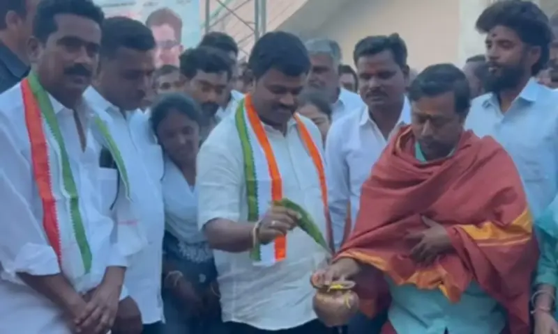 Obulapur: ఒబులాపూర్‌లో గ్రామ పంచాయతీ భవన నిర్మాణానికి శ్రీకారం