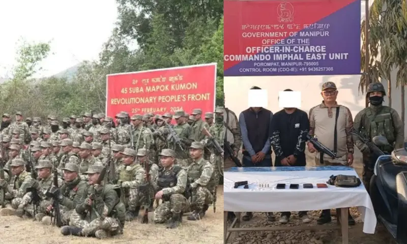 Manipur: Manoharmayum Ngouba sworn in as RPF president; two RPF/PLA cadres arrested