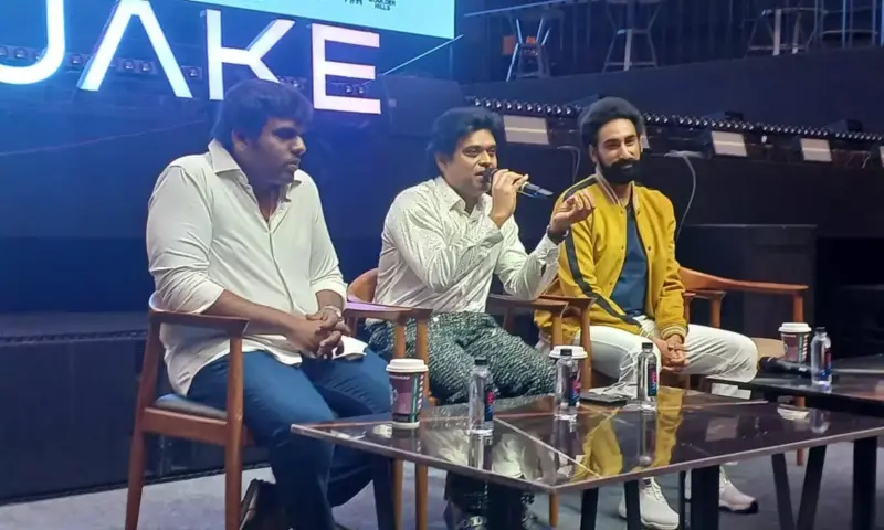 Much-awaited live concert of Harris Jayaraj was successfully held in Hyderabad on