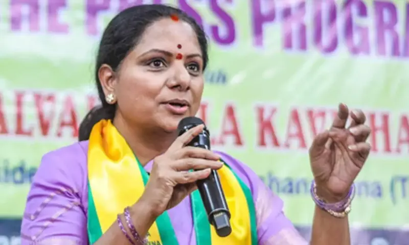 Centre choking small industries under garb of reforms: Kavitha
