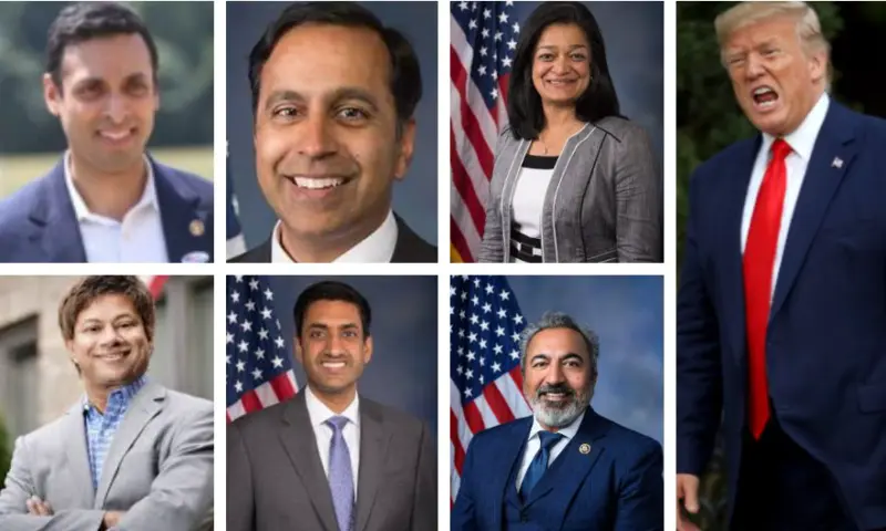 ட்ரம்ப் கட்சி வேட்பாளர்களை தோற்கடித்த இந்திய வம்சாவளியினர்!