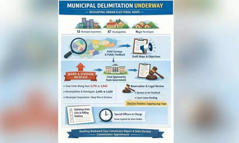 AP set to redraw urban wards ahead of municipal elections