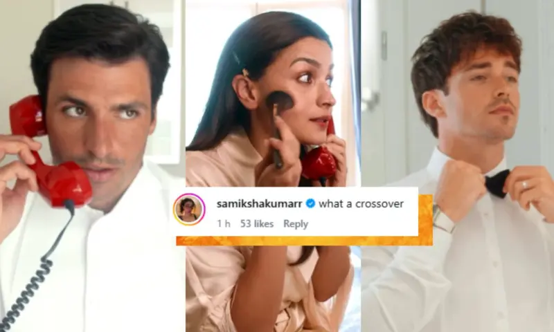 Alia Bhatt Joins F1 Racers Charles Leclerc, Carlos Sainz Jr. For Unexpected Cannes 2026 Collab Reel. This Is Surreal!
