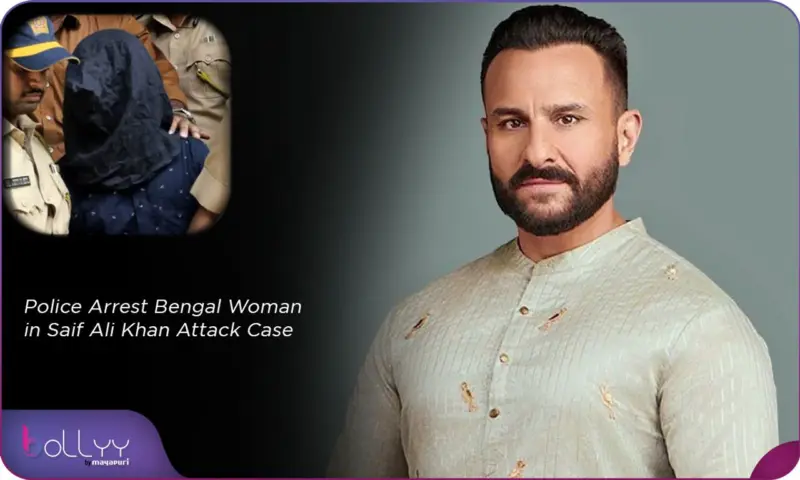 Police Arrest Bengal Woman in Saif Ali Khan Attack Case