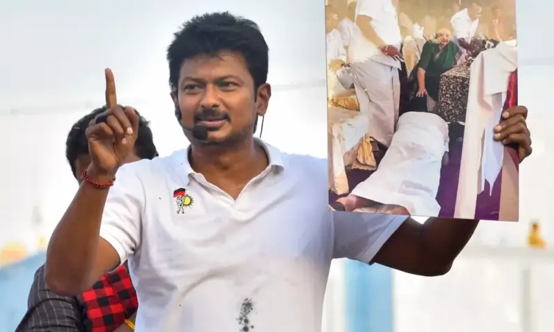 తిరుచ్చి ప్రచారంలో ఉదయనిధి స్టాలిన్ సంచలన వ్యాఖ్యలు