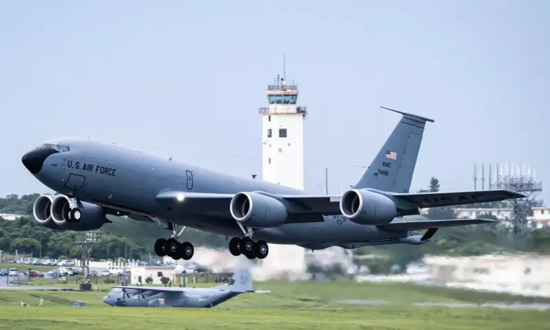 Four crew members dead in US KC-135 crash in Iraq, military rules out hostile fire