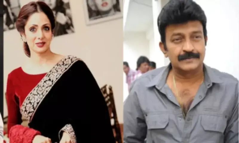 శ్రీదేవితో పెళ్లి ప్రపోజల్..హీరో రాజశేఖర్ హుందాతనం..