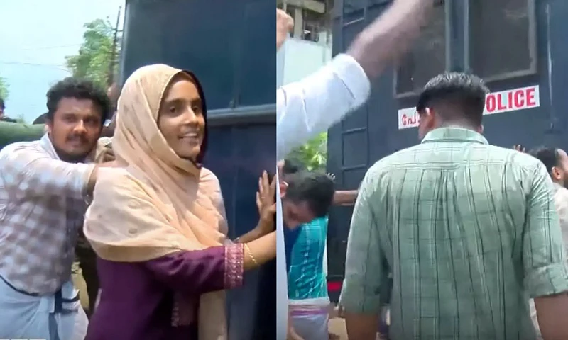 സമരക്കാരെ കയറ്റിയ പൊലീസ് വാഹനത്തിലെ ഡീസല്‍ തീര്‍ന്നു: ദാരിദ്ര്യം പിടിച്ച സര്‍ക്കാരാണ് കെ റെയിലിനായി ഓടുന്നത്, വിമര്‍ശനം
