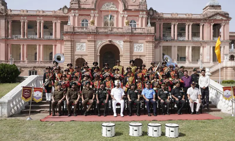 Brig AK Bhardwaj conducts inspection at Sainik School, Kapurthala