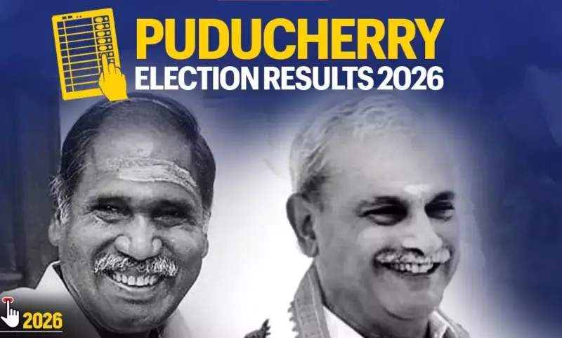 Puducherry Assembly elections 2026: AINRC leads; Rangasamy wins Thattanchavady