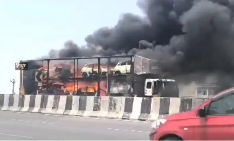 మెదక్ జిల్లాలో భారీ అగ్ని ప్రమాదం..