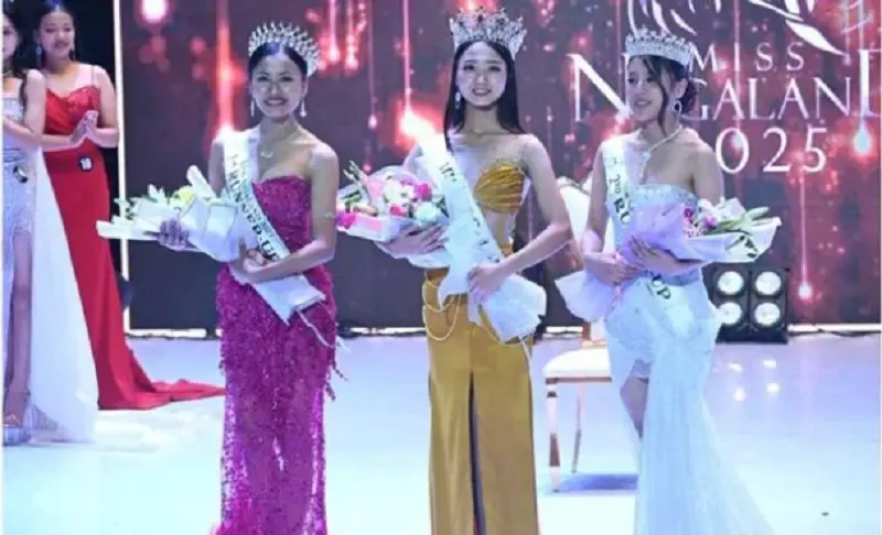 18-year-old Linoka K Achumi crowned Miss Nagaland 2025