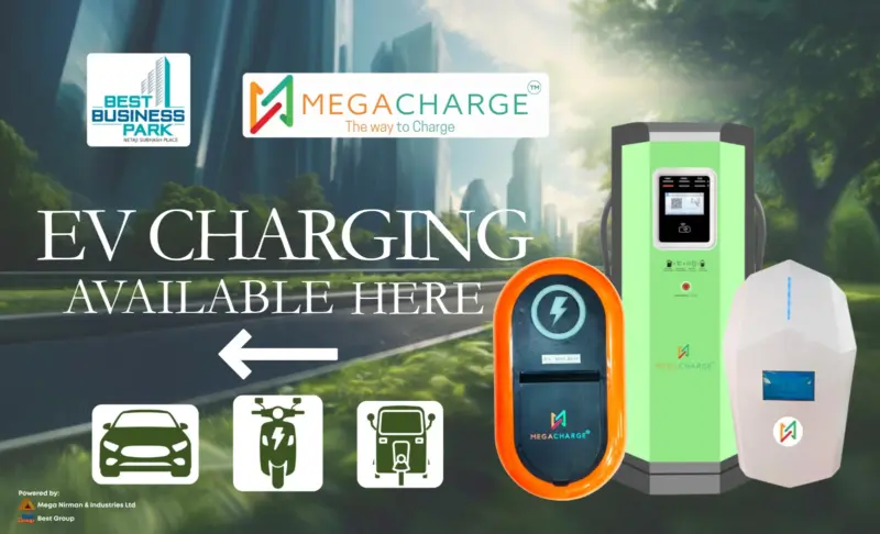 Where It All Began: MegaCharge’s Charging Station at Best Business Park, Pitampura