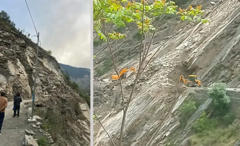 Concerns Rise Over Chamba-Bharmour Highway After Landslide Disruption