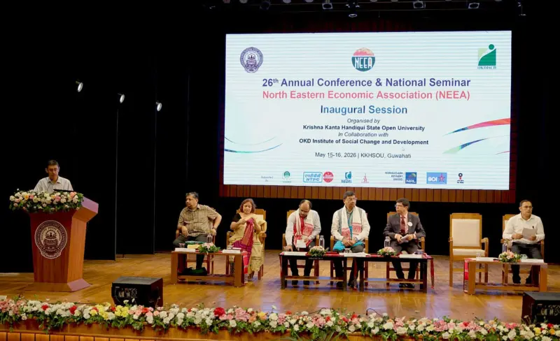 KKHSOU hosts North Eastern Economic Association's 26th annual conference in Guwahati