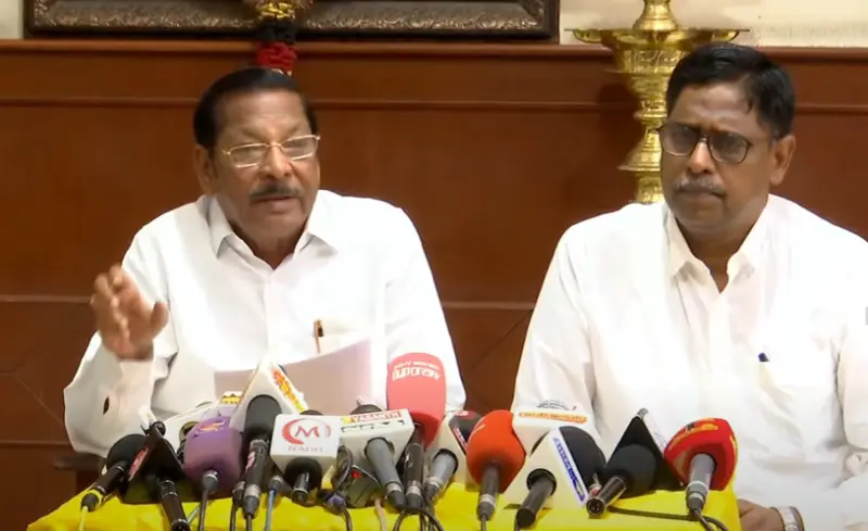 இவிஎம் மெஷின். சந்தேகம் கிளப்பும் ஆர்.எஸ்.பாரதி