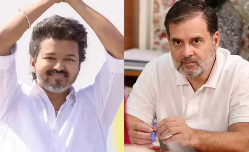 விஜய்க்கு காங்கிரஸ் ஆதரவு?.. பதவியேற்பு விழாவுக்கு வரும் ராகுல் காந்தி?...