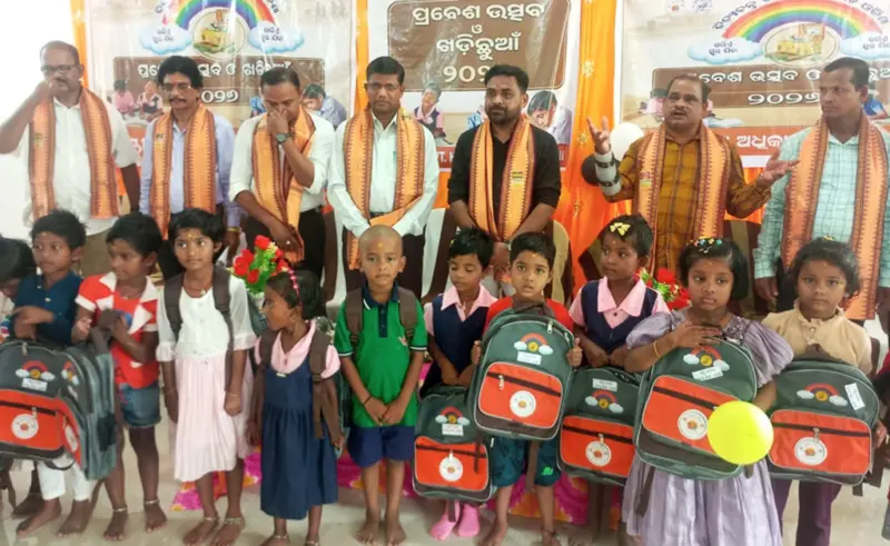 ବାଣପୁର ଶିକ୍ଷା ମଣ୍ଡଳ ସ୍ତରୀୟ ଖଡ଼ିଛୁଆଁ ପର୍ବ ପାଳିତ