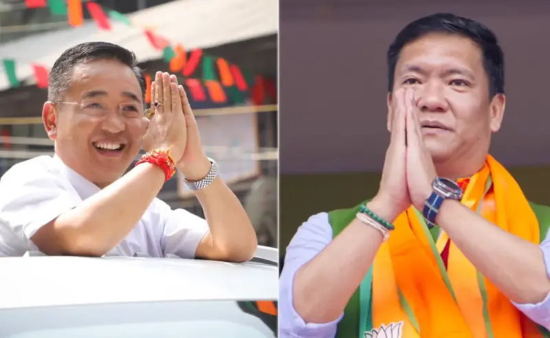 அருணாச்சல் பாஜக. சிக்கிம் கிராந்திகாரி மோர்ச்சா. மீண்டும் ஆட்சியமைக்கும் ஆளும் கட்சிகள்!