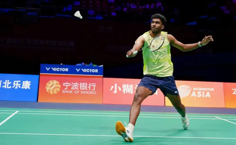 Ayush Shetty settles for silver after falling to Shi Yu Qi in final