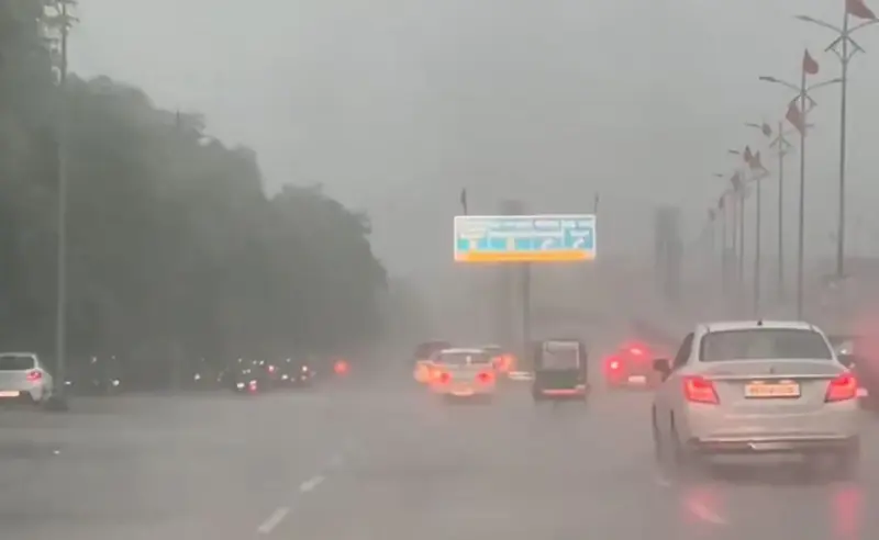 दिल्ली-NCR में सुबह-सुबह बारिश, 7-8 अप्रैल को येलो अलर्ट जारी