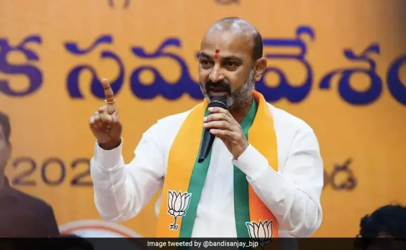 కొడుకు అరెస్ట్ పై బండి సంజయ్ స్పందన