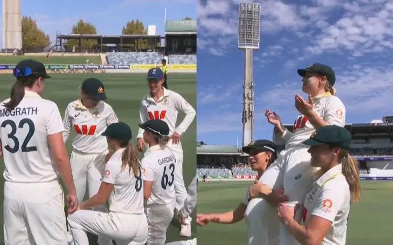 AUS-W vs IND-W: Alyssa Healy Carried By Teammates On Their Shoulders In Heartwarming Gesture After Her Final Match - Watch VIDEO