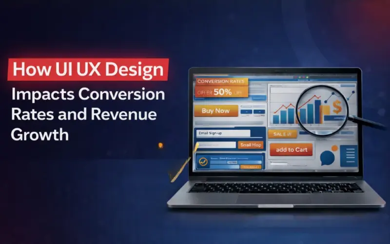 How UI UX Design Impacts Conversion Rates and Revenue Growth