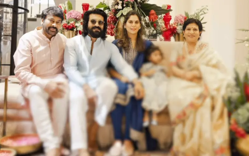চিরঞ্জীবির পরিবারে আসছে নতুন সদস্য, দ্বিতীয়বার বাবা হচ্ছেন রাম চরণ
