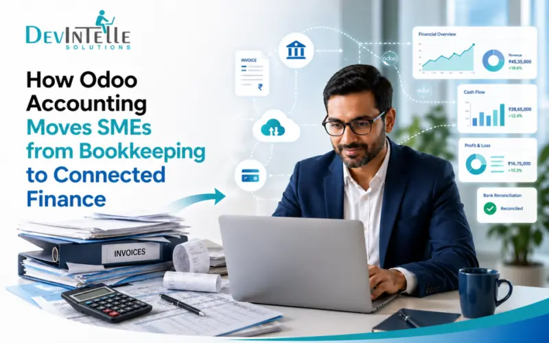 How Odoo Accounting Moves SMEs from Bookkeeping to Connected Finance