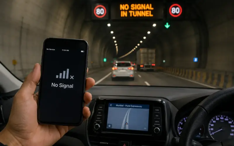 Mumbai-Pune Missing Link Opens, But Patchy Mobile Network Leaves Commuters Worried