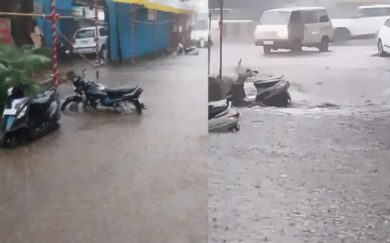 Unseasonal Rain Causes Knee-Deep Waterlogging in Ramwadi Again