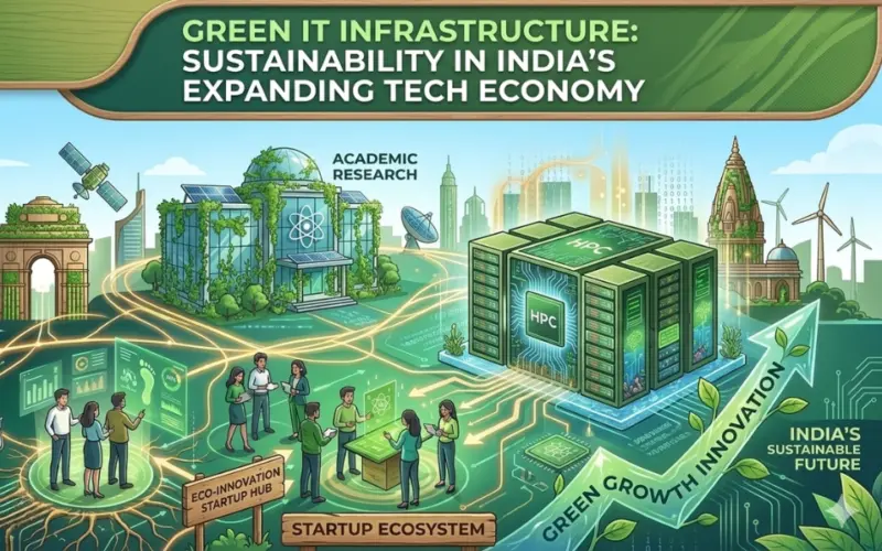 Green IT Infrastructure: Sustainability in India's Expanding Tech Economy