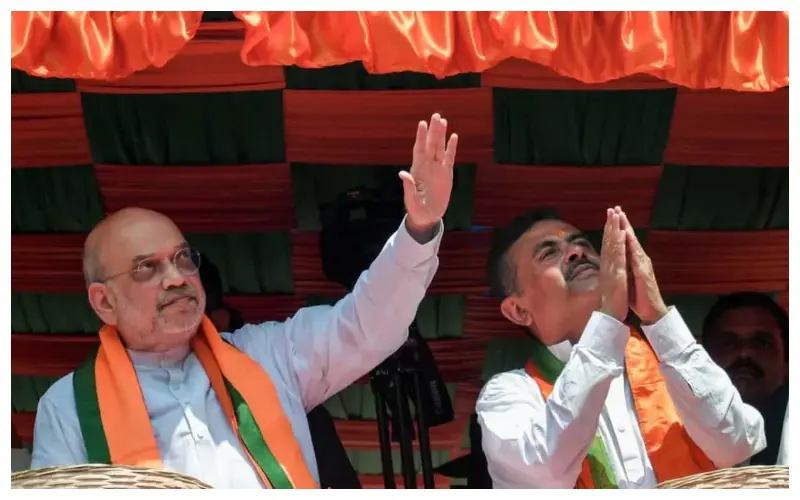 ভবানীপুরে শাহ-শুভেন্দুর রোড শোয়ে বিশৃঙ্খলা, সাসপেন্ড ডিসি-আলিপুর থানার ওসি