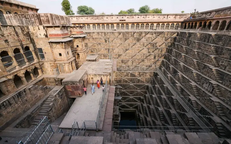 Chand Baori, a stepwell marvel of India