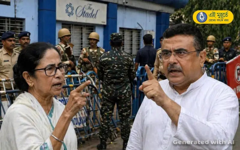 স্ট্রং রুমের সামনে মমতা ৪ ঘন্টা পাহারা দেওয়ার পরে সতর্ক শুভেন্দু ,দলীয় কর্মীদের নিয়ে ডাকলেন জরুরি বৈঠক
