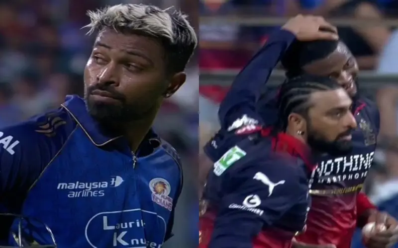 [WATCH] IPL 2026: Hardik and Krunal avoid shaking hands after MI vs RCB clash