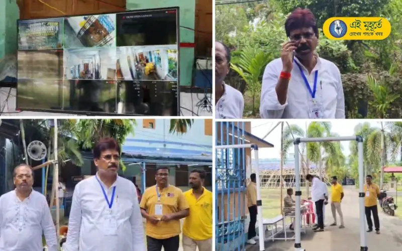 স্ট্রং রুমে সিসিটিভিতে 'গোলযোগ' অভিযোগে সরব তৃণমূল প্রার্থী বিশ্বজিৎ দাস
