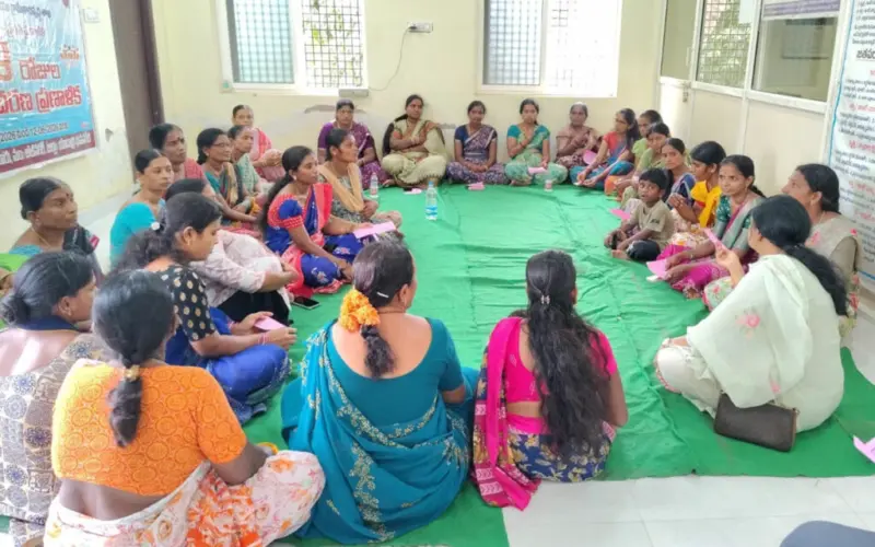 గూడూరులో స్వయ ఉపాధిపై మహిళలకు అవగాహన