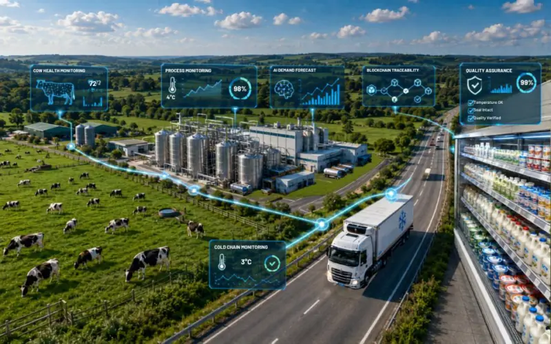 How Technology Is Transforming Dairy Supply Chain Management in 2026