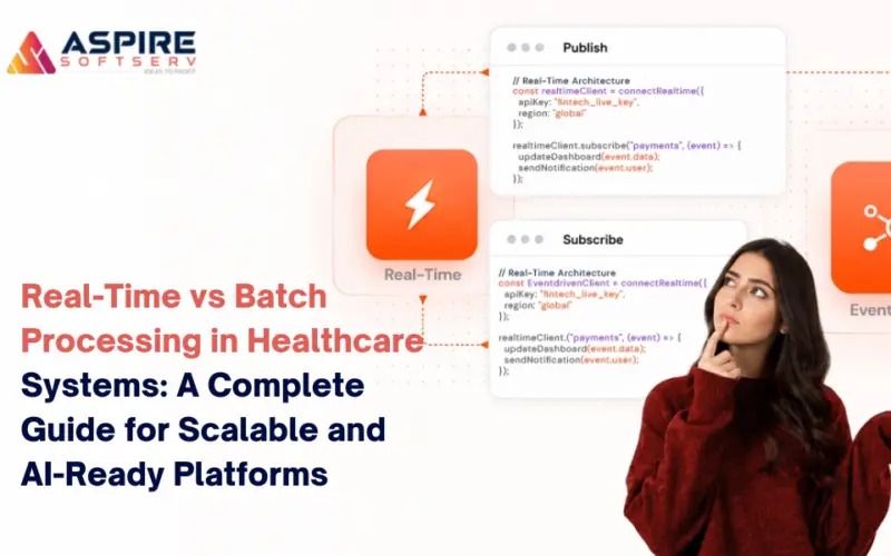 Real-Time vs Batch Processing in Healthcare Systems: A Complete Guide for Scalable and AI-Ready Platforms